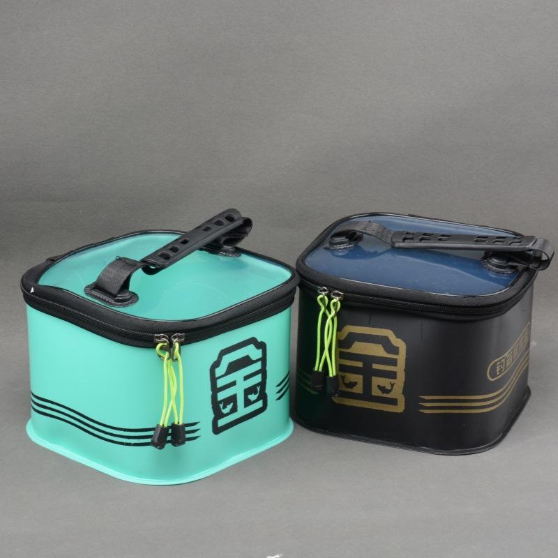 Fishing Rod Case - กล่องเครื่องมือตกปลา EVA กันน้ำแบบพกพา กล่องจัดเก็บอุปกรณ์ตกปลาและเหยื่อสดสำหรับตกปลาและตั้งแคมป์กลางแจ้ง