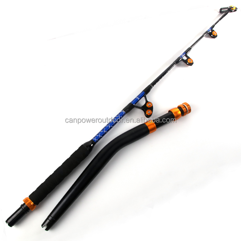 Fishing Rod Ice - คันเบ็ดตกปลาแบบโค้งและตรง รับน้ำหนักได้ 130 ปอนด์ 200 ปอนด์