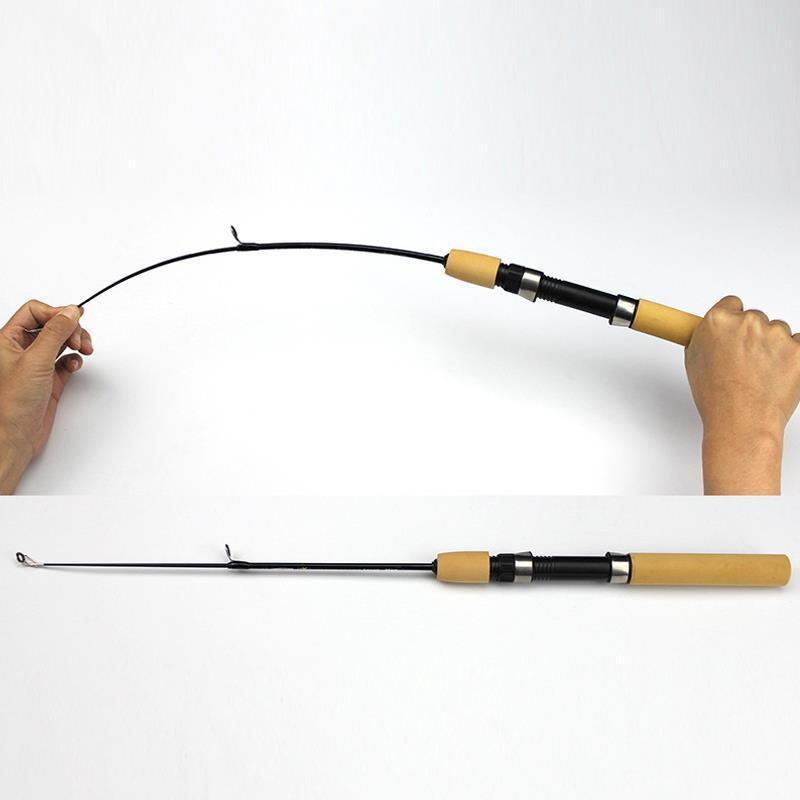 คันเบ็ดตกปลาน้ำแข็งแบบพกพา น้ำ - Fishing Rod Ice บทวิจารณ์และราคา