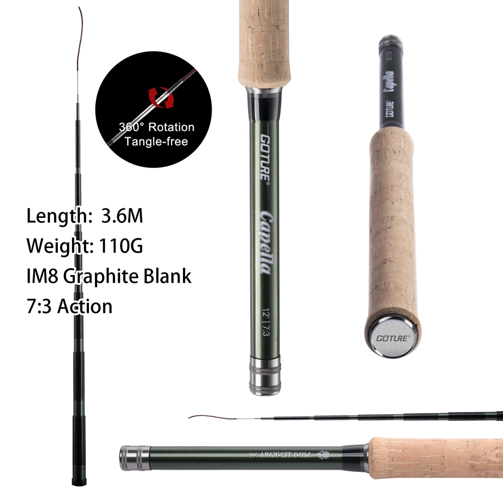 Goture Tenkara Fly Fishing Rod - Fishing Rod Combo บทวิจารณ์และราคา