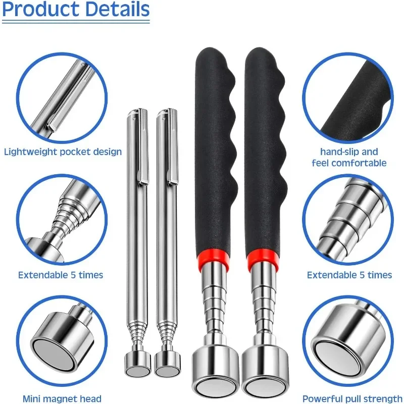 ปากกาแม่เหล็กแบบยืดหดได้ เครื่ - Fishing Rod Travel บทวิจารณ์และราคา
