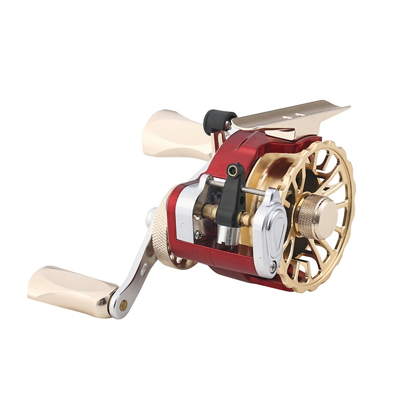 รีลตกปลาแบบแพและน้ำแข็ง Red Ma - Kastking Reel Zephyr บทวิจารณ์และราคา