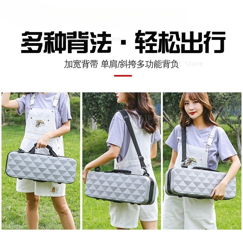 กล่องใส่คันเบ็ดแบบแข็งขนาดเล็ก - Fishing Rod Combo บทวิจารณ์และราคา