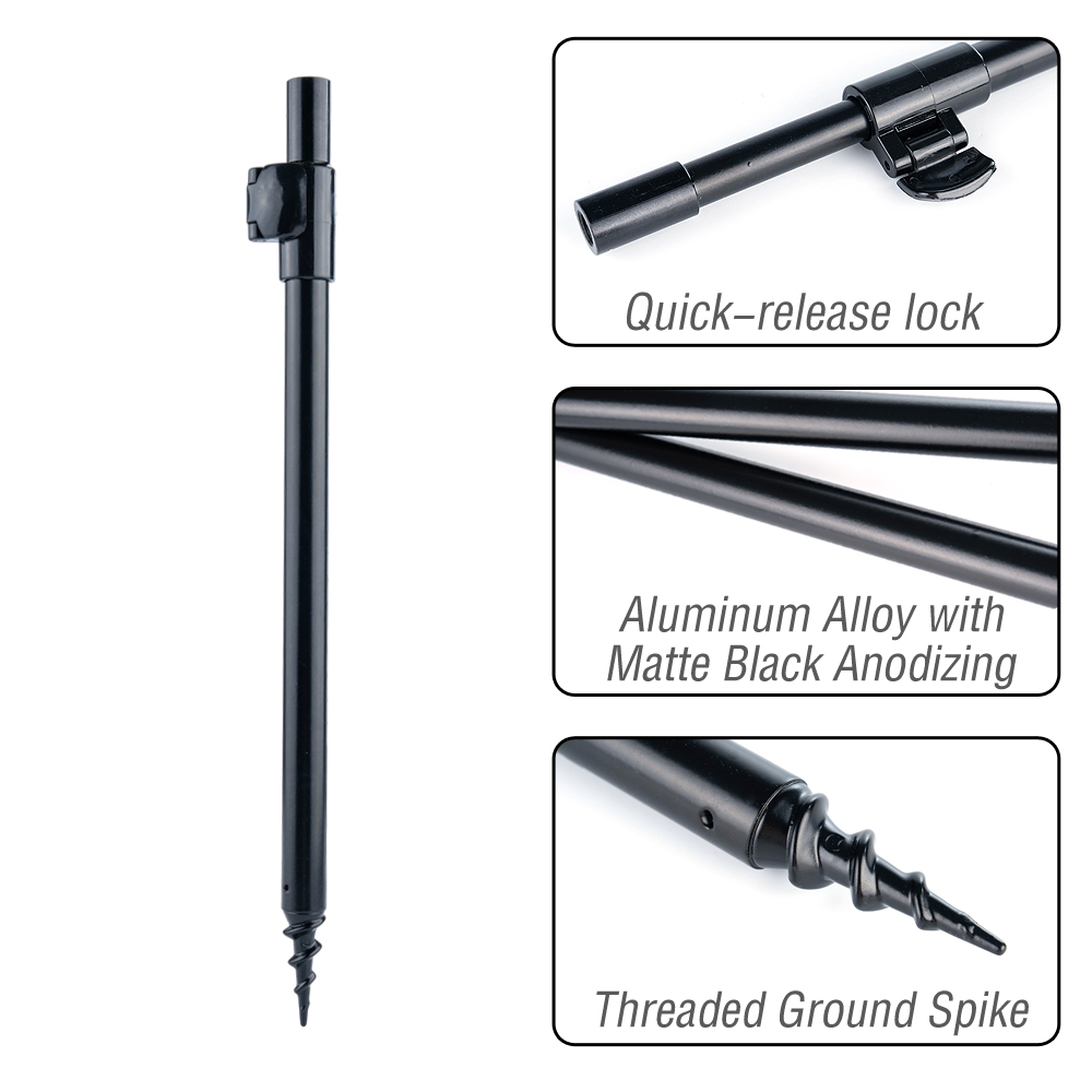 ขาตั้งคันเบ็ดแบบยืดหดได้ ทำจาก - Fishing Rod Telescopic บทวิจารณ์และราคา