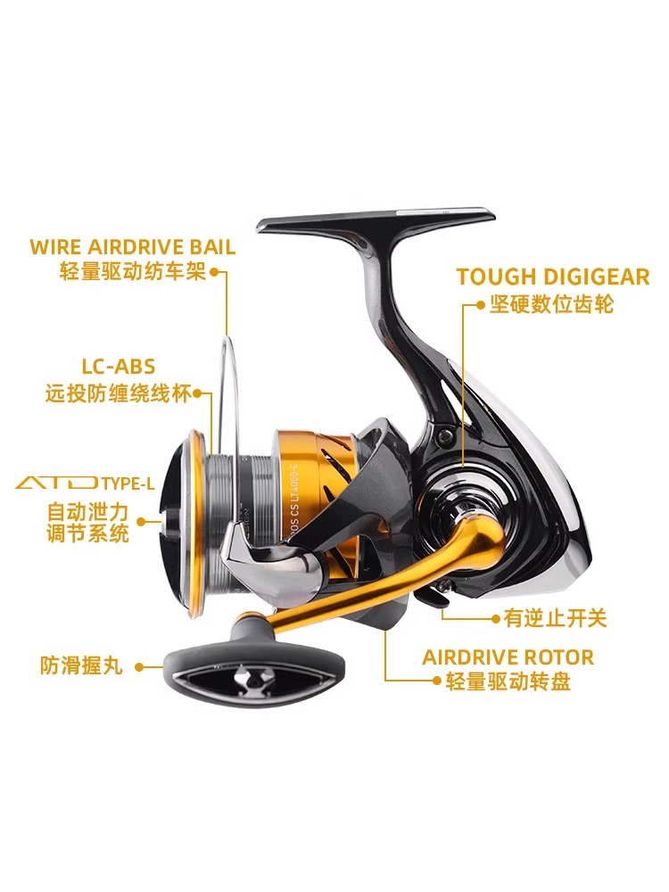 รอกตกปลา24 DAIWA revros CS LT, - Abu Garcia Reel Max บทวิจารณ์และราคา