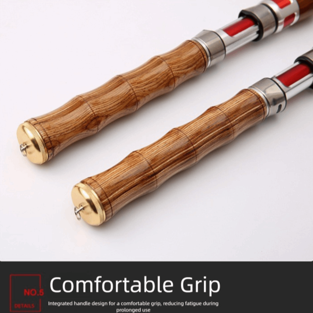 คันเบ็ดตกปลาแบบสปินนิ่ง 4 ท่อน - Fishing Rod Ice บทวิจารณ์และราคา