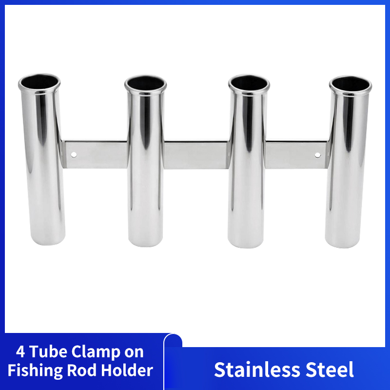 ที่วางคันเบ็ดสแตนเลส 4 ท่อ สำห - Fishing Rod Holder บทวิจารณ์และราคา