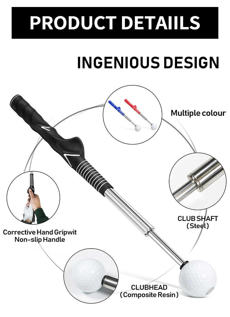อุปกรณ์ฝึกวงสวิงกอล์ฟแบบยืดหดไ - Fishing Rod Telescopic บทวิจารณ์และราคา