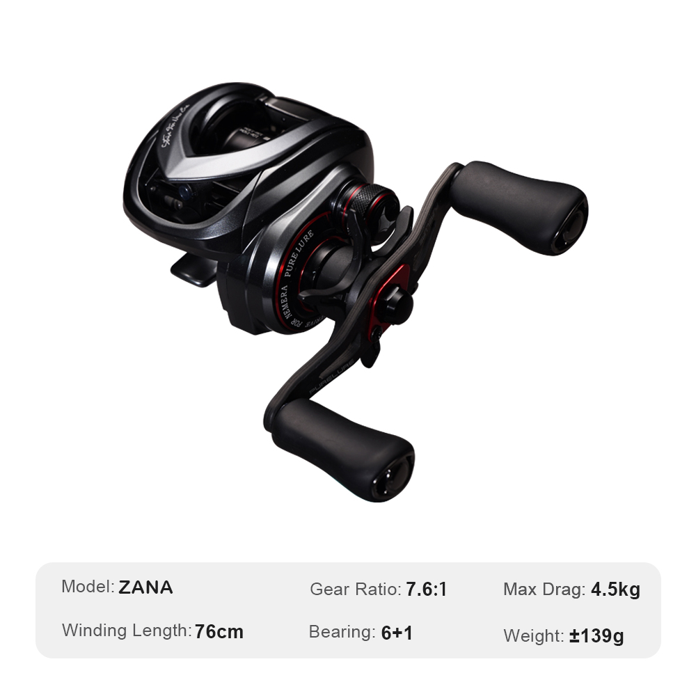 PURELURE ZANA 139g กรอบอลูมิเน - Abu Garcia Reel Max บทวิจารณ์และราคา