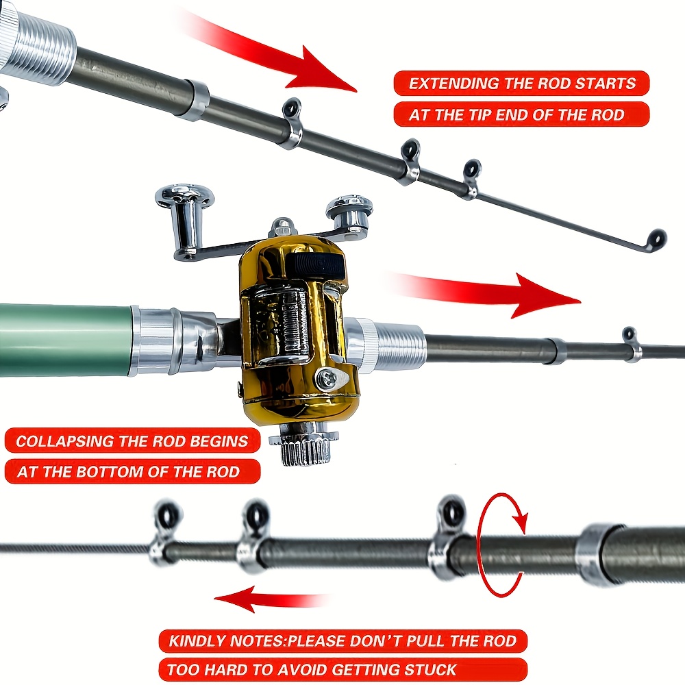 ชุดคันเบ็ดตกปลาน้ำแข็งแบบพกพา  - Fishing Rod Ice บทวิจารณ์และราคา