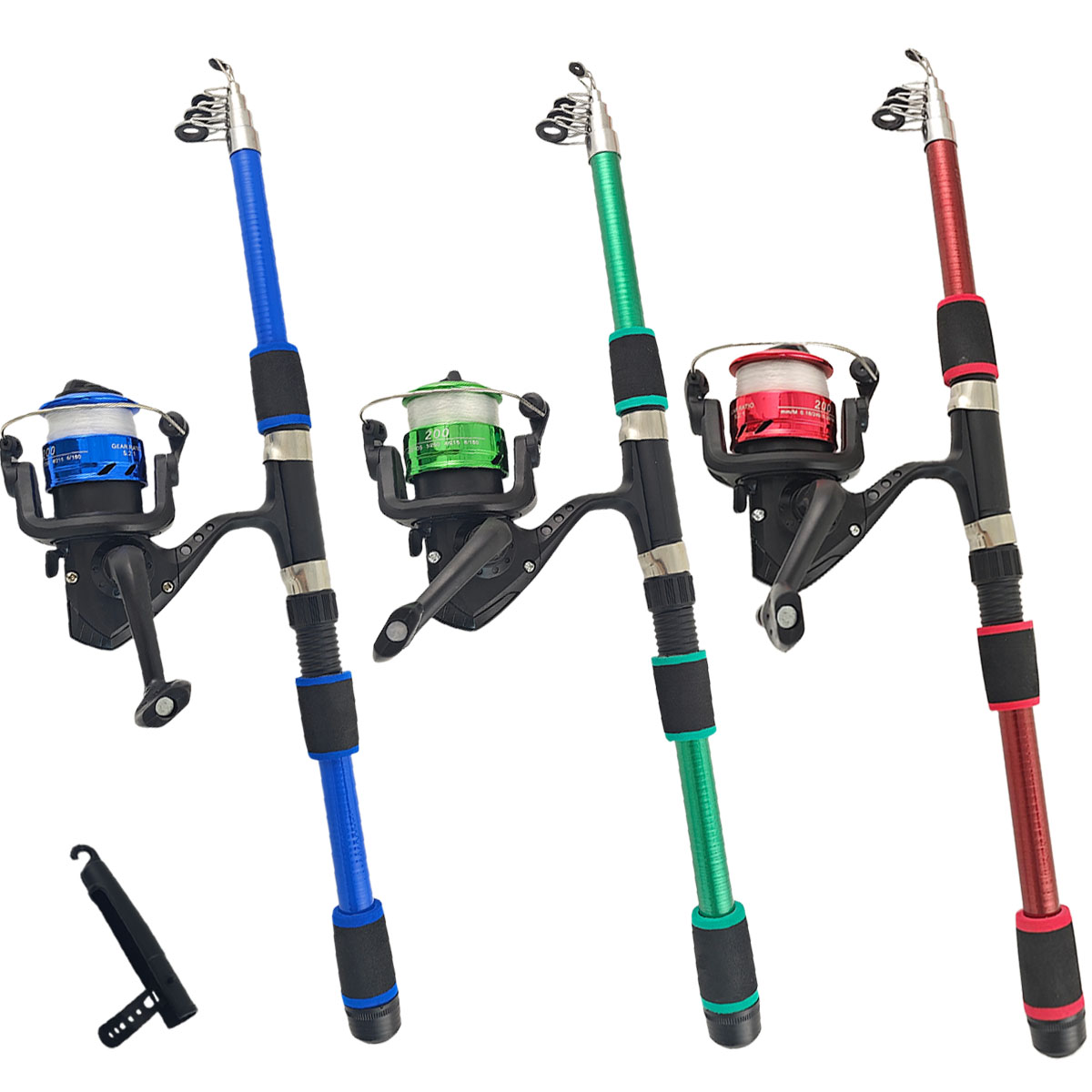 ชุดคันเบ็ดและรอกตกปลาแบบหมุน 1 - Fishing Rod Combo บทวิจารณ์และราคา
