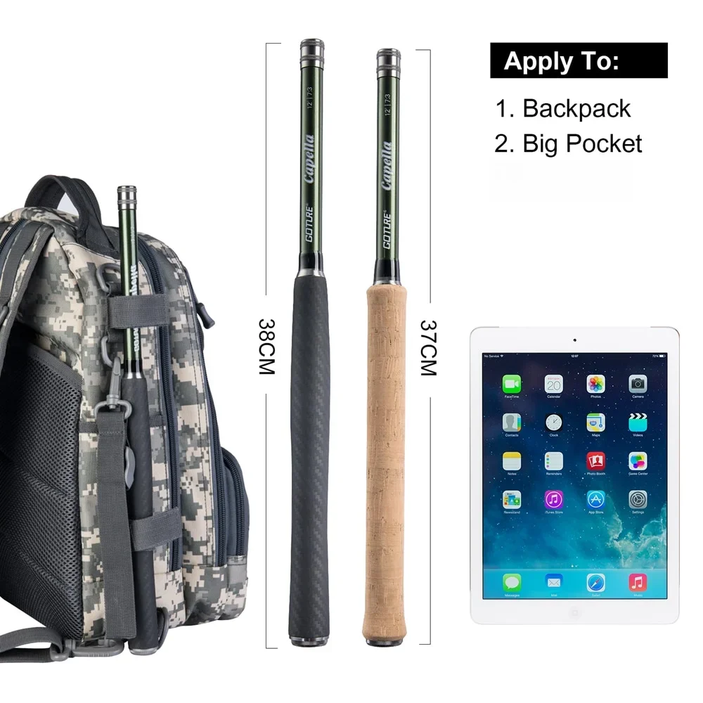 ชุดคันเบ็ดตกปลาแบบเท็นคาร่า Go - Fishing Rod Combo บทวิจารณ์และราคา