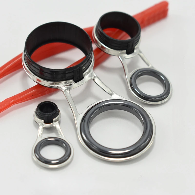 ตกปลา Rod Guide แหวนสแตนเลสท่อ - Fishing Rod Repair Kit บทวิจารณ์และราคา