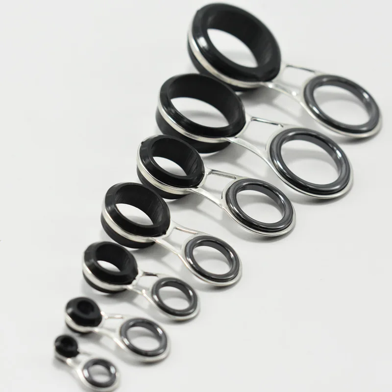 ตกปลา Rod Guide แหวนสแตนเลสท่อ - Fishing Rod Repair Kit บทวิจารณ์และราคา